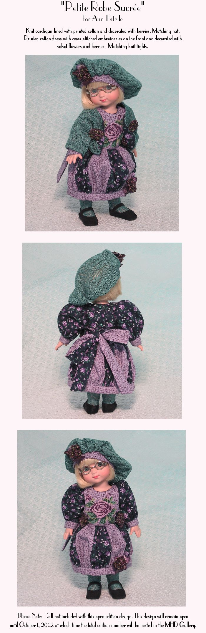 MHD Designs - Little Sweet Dress - for Ann Estelle
