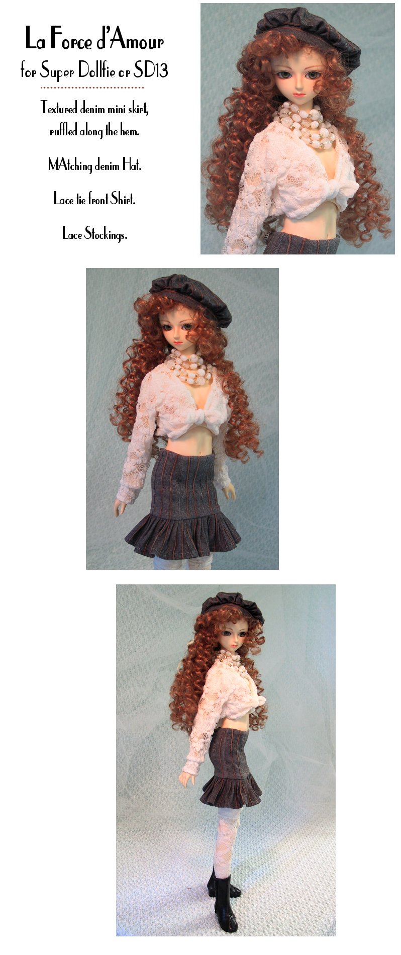 MHD Designs - 


The Power Of Love - for Super Dollfie or SD13


